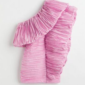 Pink Assymetric Dress